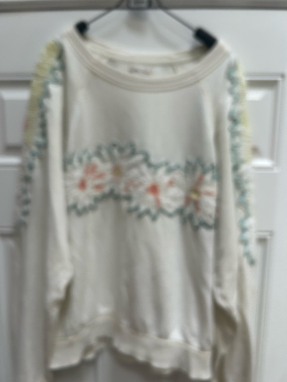 We The Free Cream Crewneck Sweatshirt